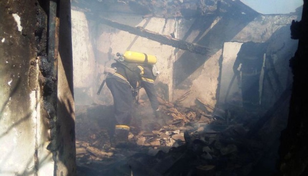 На Кіровоградщині під час пожежі загинули троє дітей