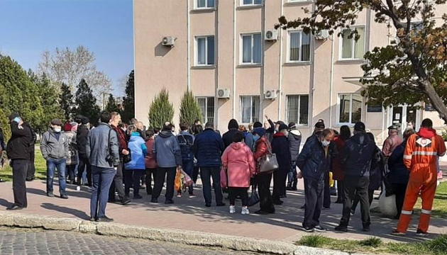 Поліція припинила акцію підприємців Білгорода-Дністровського проти закриття ринку
