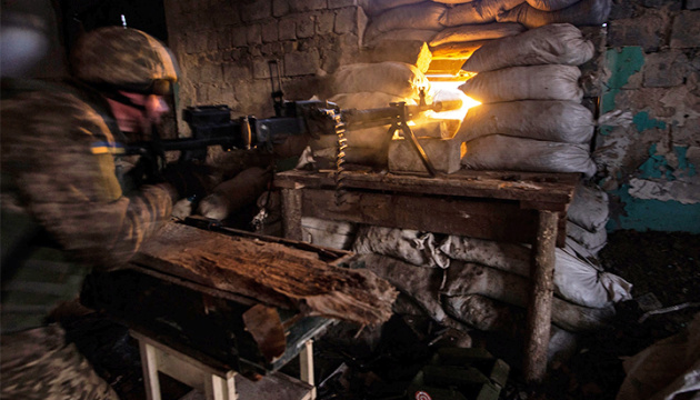 Besatzer setzten ein Panzerabwehr-Granatwerfer in der Ostukraine ein