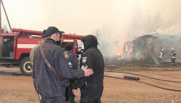 На Житомирщині поліція розслідує масштабні пожежі у п’яти районах
