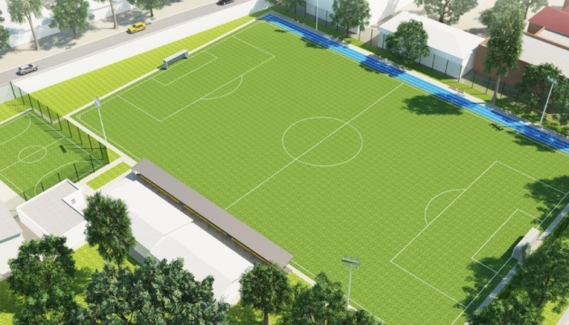 На Дніпропетровщині реконструюють стадіон