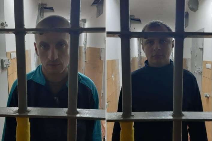 Підозрювані у зґвалтуванні та катуванні правоохоронці: Микола Кузів (ліворуч) та Сергій Сулима