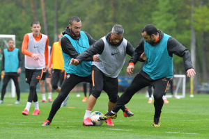 Fußball: Erstes Training von Shakhtar Donetsk