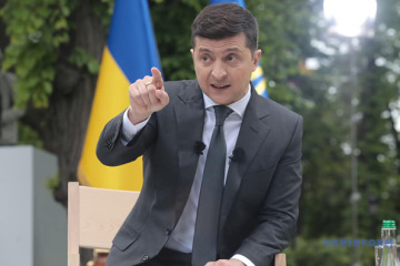 46% Ukraińców ufa Zełenskiemu - „Rating”