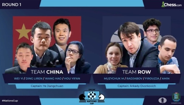 Перший Кубок націй з шахів пройшов за переваги Китаю