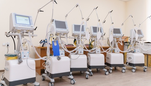 У Вінниці міська лікарня №1 отримала 6 апаратів ШВЛ експертного класу