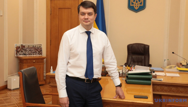 Parlamentschef Rasumkow erhält 1,75 Mio. Hrywnja aus Immobilienverkauf
