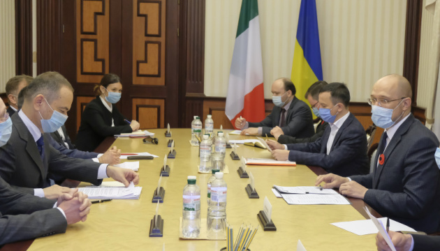 Schmygal dankt italienischen Unternehmen in der Ukraine für Erhalt von Arbeitsplätzen