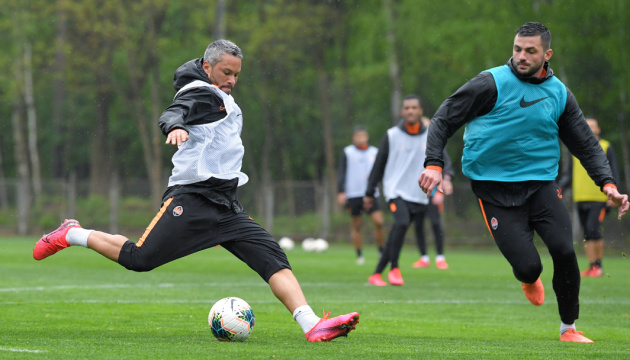 Shakhtar Donetsk holds first training session after quarantine