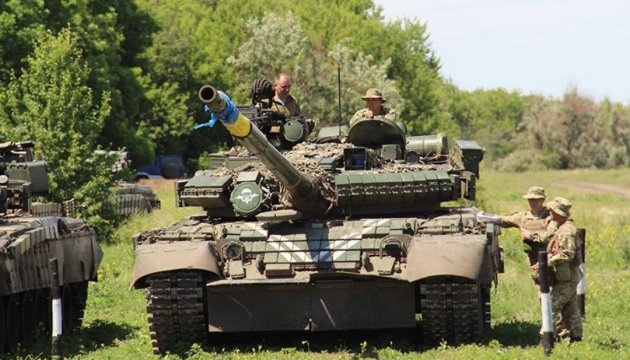 Invaders fire banned mortars at Ukrainian positions near Orikhove, Luhanske