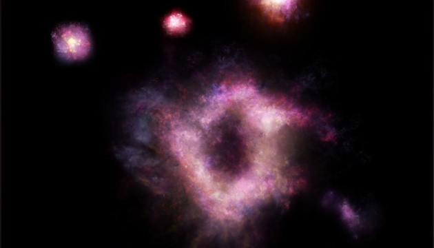 Астрономи виявили галактику у формі кільця