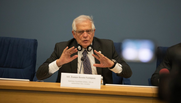 Borrell bekräftigt in Stockholm Unterstützung der Ukraine 