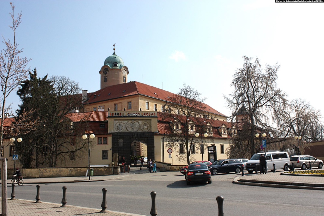 Замок у Подєбрадах, у якому розташовувалась Українська господарська академія