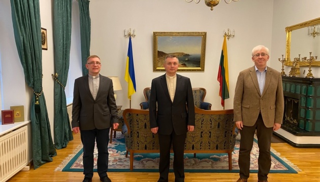 В Литві посол України і представники української церкви обговорили майбутні спільні проєкти