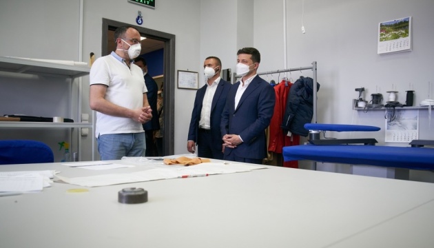 Робоча поїздка Володимира Зеленського на Чернігівщину