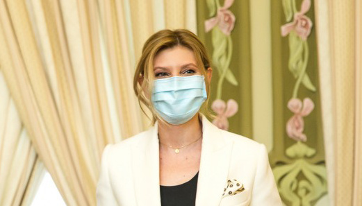 Ukrainian president's wife contracts coronavirus