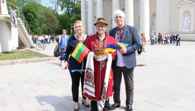 В Литві привітали найстаршого представника української громади