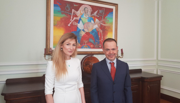 Ukrainian deputy foreign minister, Italian ambassador discuss Markiv case 