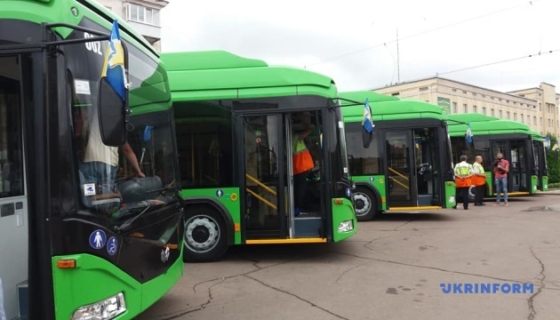 На вулиці Житомира вийдуть перші білоруські тролейбуси