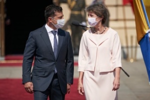 Swiss president's visit to Ukraine: Donbas, economic development, reforms