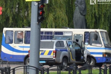 Terrorist in Luzk stellt seine Forderungen