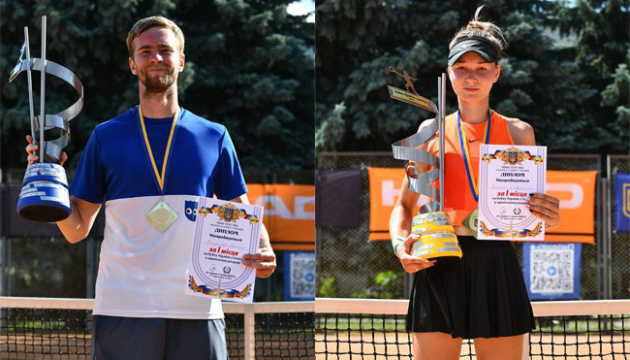 Визначилися переможці Кубка України з тенісу