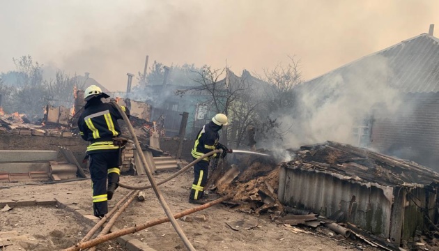 Жертвами пожеж на Луганщині стали п’ятеро людей — Зеленський
