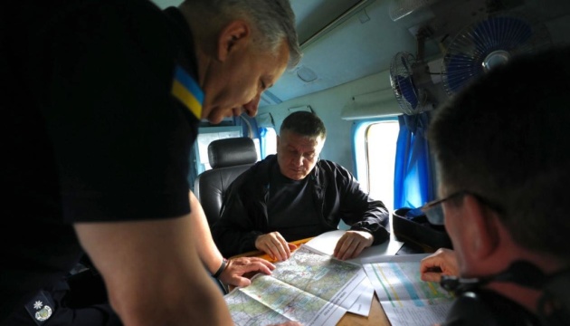 Waldbrände in Oblast Luhansk: Awakow und Danilow reisen in Region ab