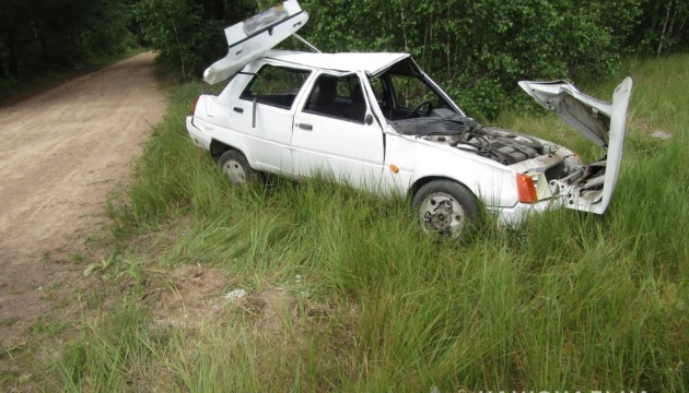 На Житомирщині авто злетіло з дороги: двоє дорослих та троє дітей - в реанімації
