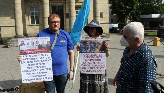 Під Петербургом - пікети на підтримку кримських татар, є затримані