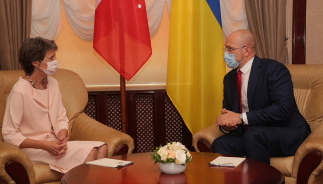 Ukraine’s PM, President of Switzerland discuss joint economic projects