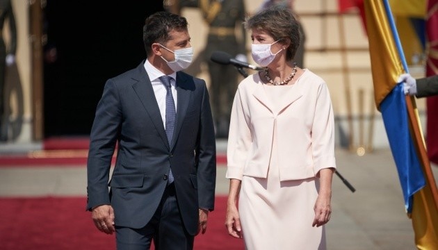 Swiss president's visit to Ukraine: Donbas, economic development, reforms Swiss president's visit to Ukraine: Donbas, economic development, reforms