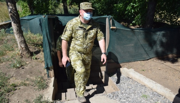Дейнеко відвідав новостворену прикордонну комендатуру на Донбасі