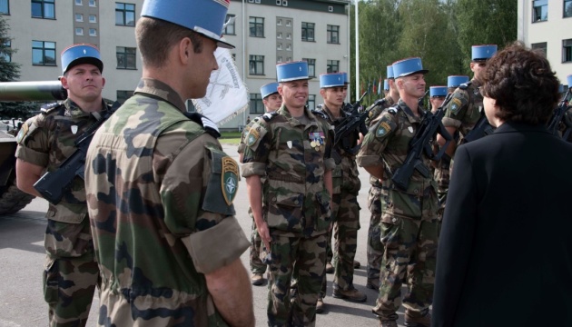 У Литві завершили комплектацію французької роти сил НАТО