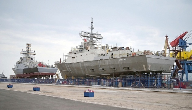 露によるクリミアでの強襲揚陸艦建造は、国際法違反であり半島の軍事化行為＝ＥＵ
