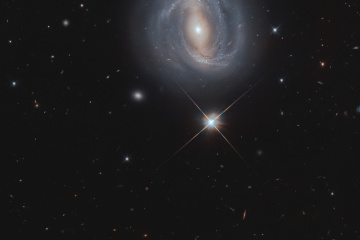 Hubble заснял удивительную спиральную галактику