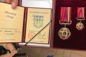 Віцепрезидентку СКУ Кошарну відзначили державною нагородою України
