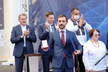 У Дрогобичі нагородили лауреата премії Франка