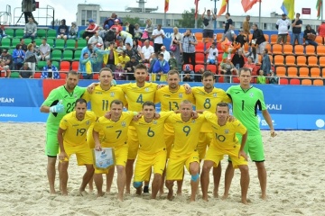 Збірна України з пляжного футболу вирушає до Португалії на Суперфінал Євроліги