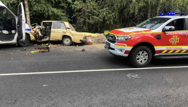 На Черкащині одразу три автівки потрапили в ДТП, є загиблий та травмовані
