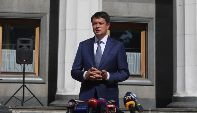 No legal grounds to postpone local elections in Ukraine - Razumkov