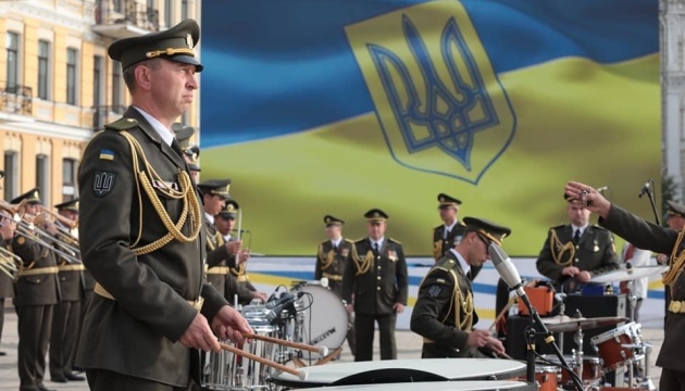 Independence Day celebrations held on Sofiyska Square in Kyiv