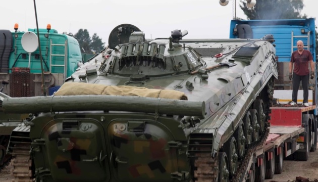 Ukrainische Soldaten nehmen an Manöver „Combined Resolve XIV“ in Deutschland teil