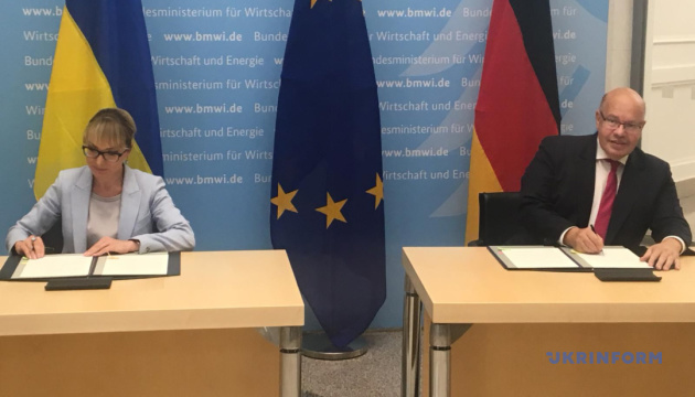 Ukraine und Deutschland signieren gemeinsame Absichtserklärung über Aufbau einer Energiepartnerschaft