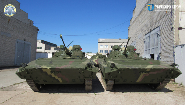 Zhytomyr Armored Plant hands over dozens of repaired armored vehicles to Ukrainian army