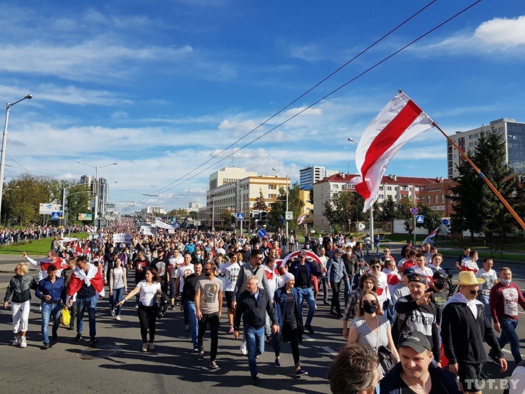 «Марш героїв» у Мінську: затримали вже 250 протестувальників