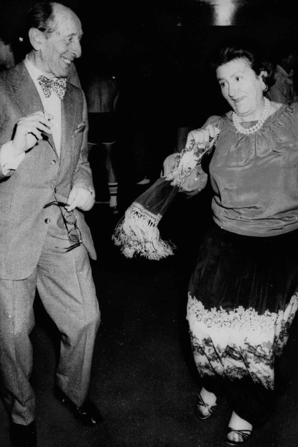 Володимир Горовиць та Ванда Тосканіні Горовиць віддпочивають на дискотеці Клуб 54, Нью-Йорк, 2 жовтня 1976 р.