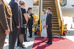 Österreich: Präsident Selenskyj zu Staatsbesuch eingetroffen