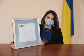 Tetjana Barantsova erhält Nansen-Flüchtlingspreises für Europa
