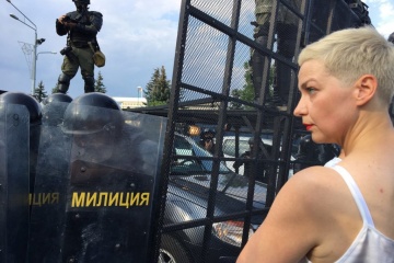Верховний суд Білорусі залишив Колесникову під вартою